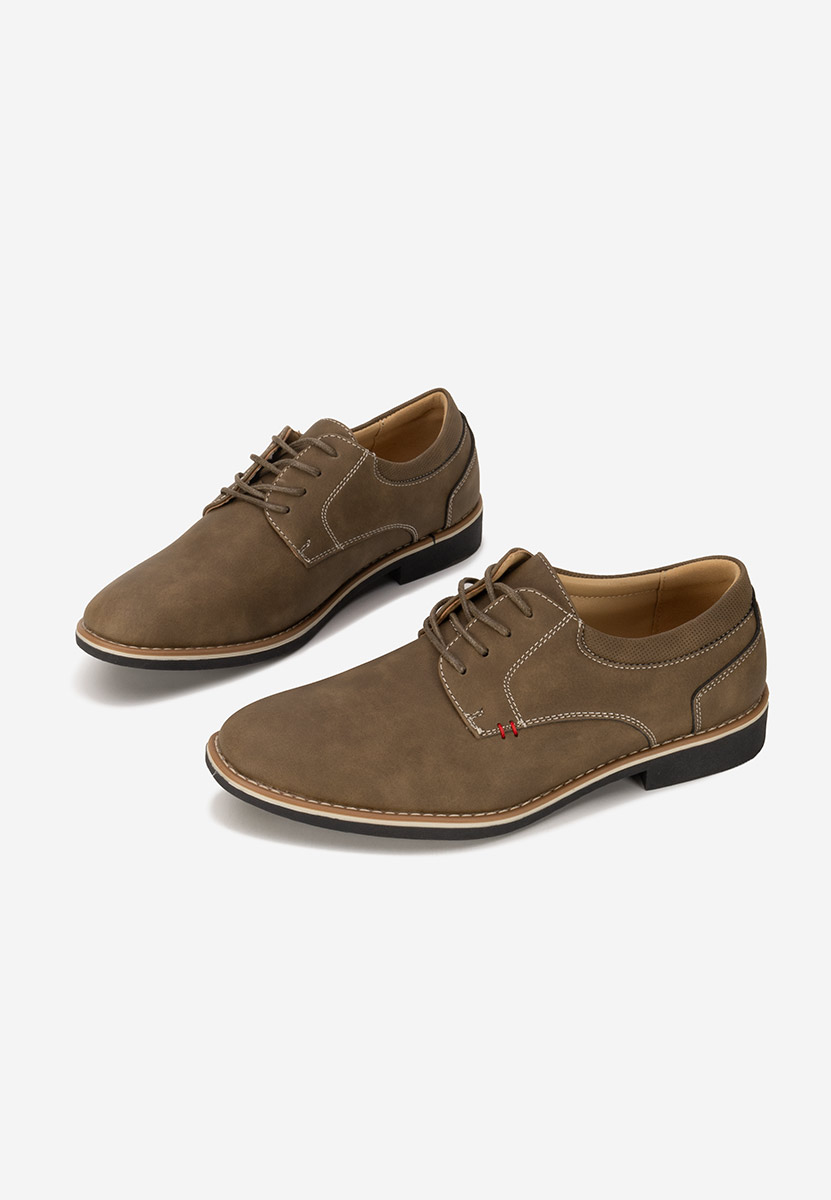 Khaki półbuty damskie Doralia