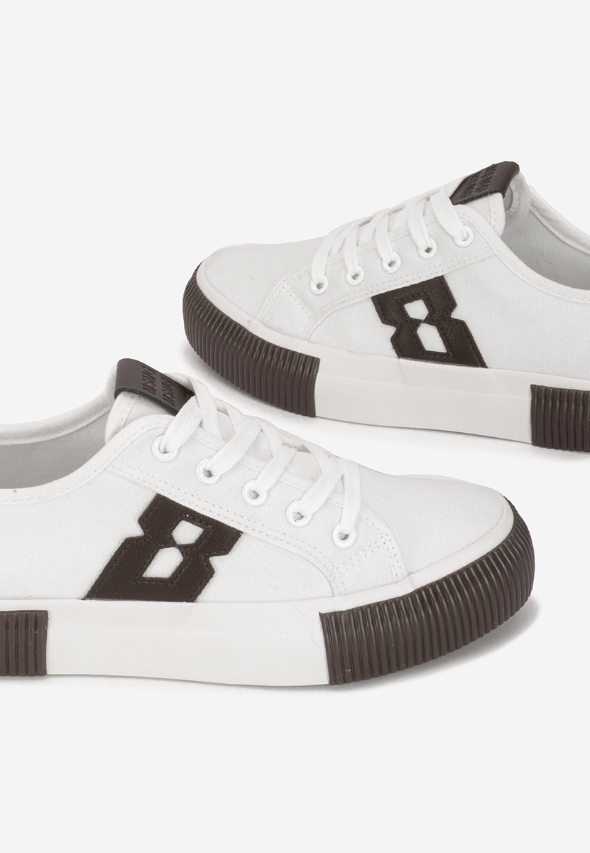 Białe sneakersy damskie Cleria