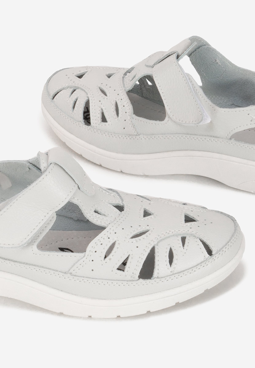 Białe espadryle damskie Etheria V2