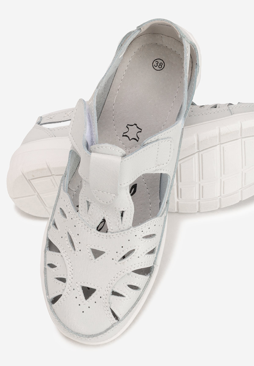 Białe espadryle damskie Etheria V2