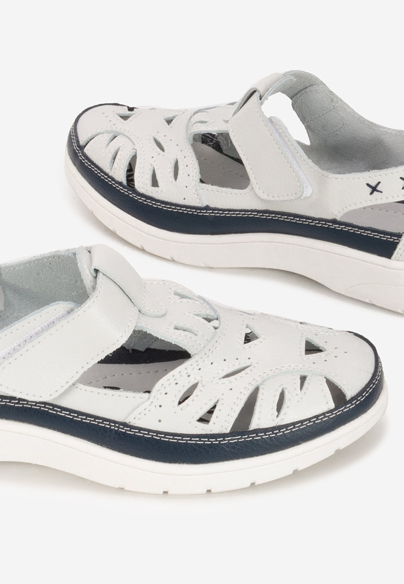 Białe espadryle damskie Etheria V3