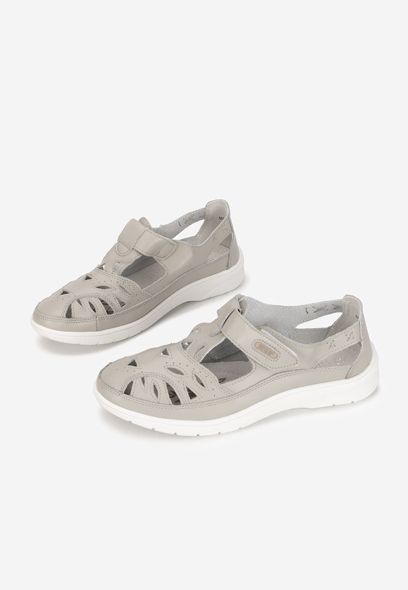 Szare espadryle damskie Etheria