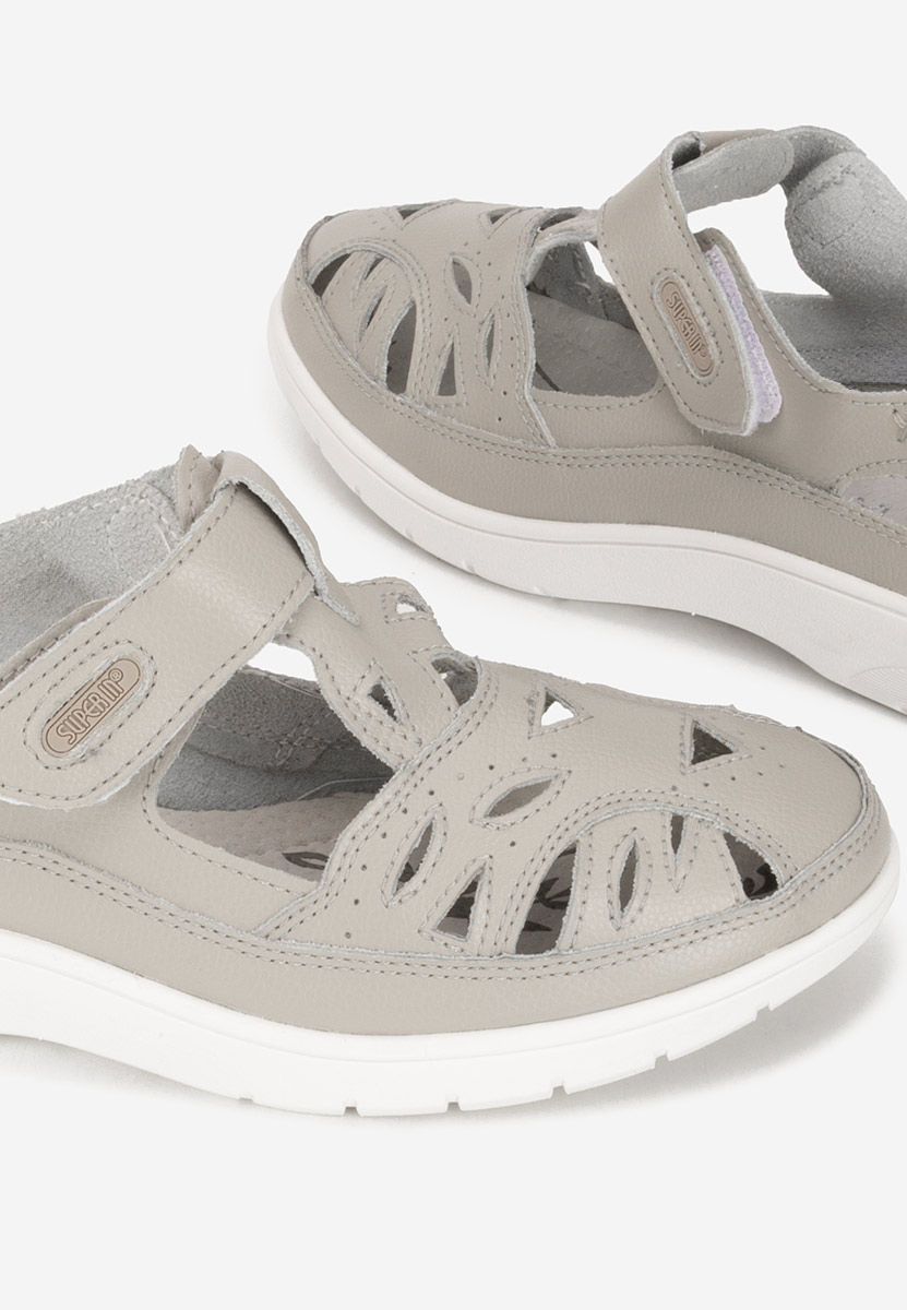 Szare espadryle damskie Etheria