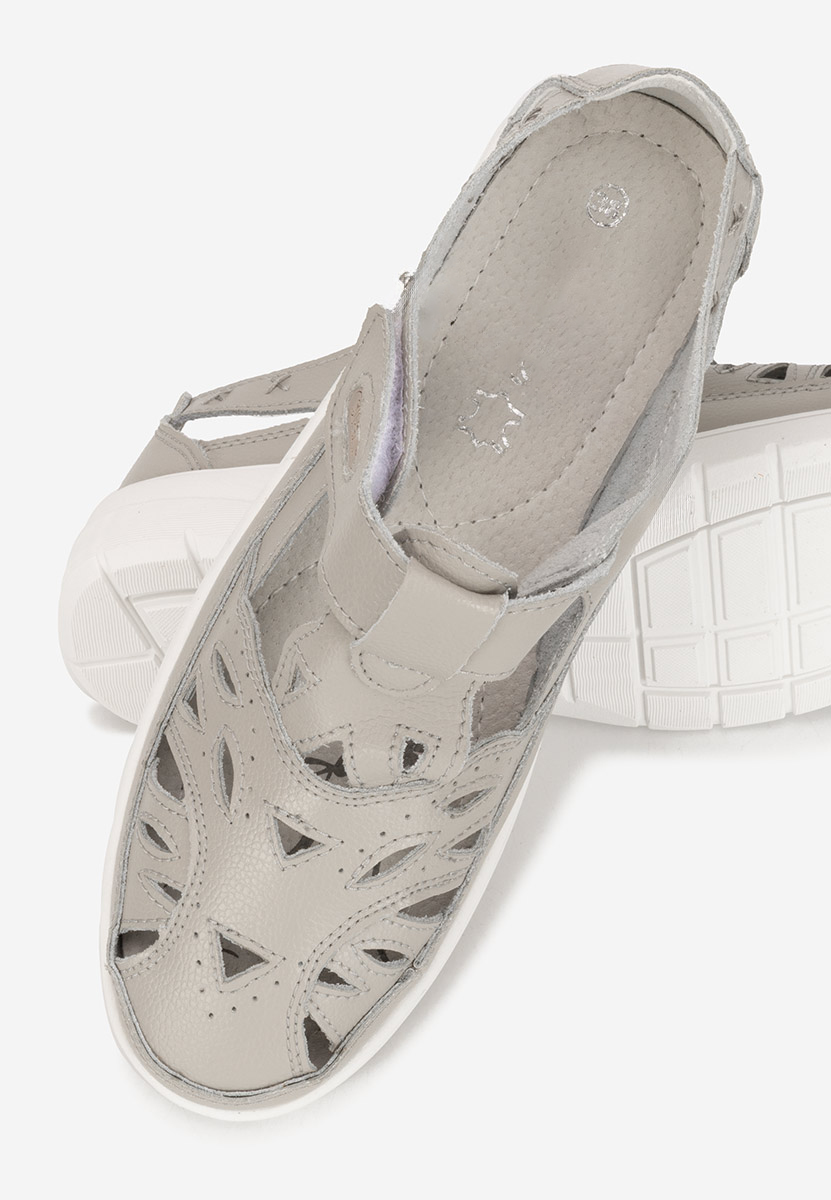 Szare espadryle damskie Etheria