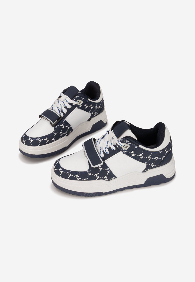 Granatowe sneakersy damskie Rosellia