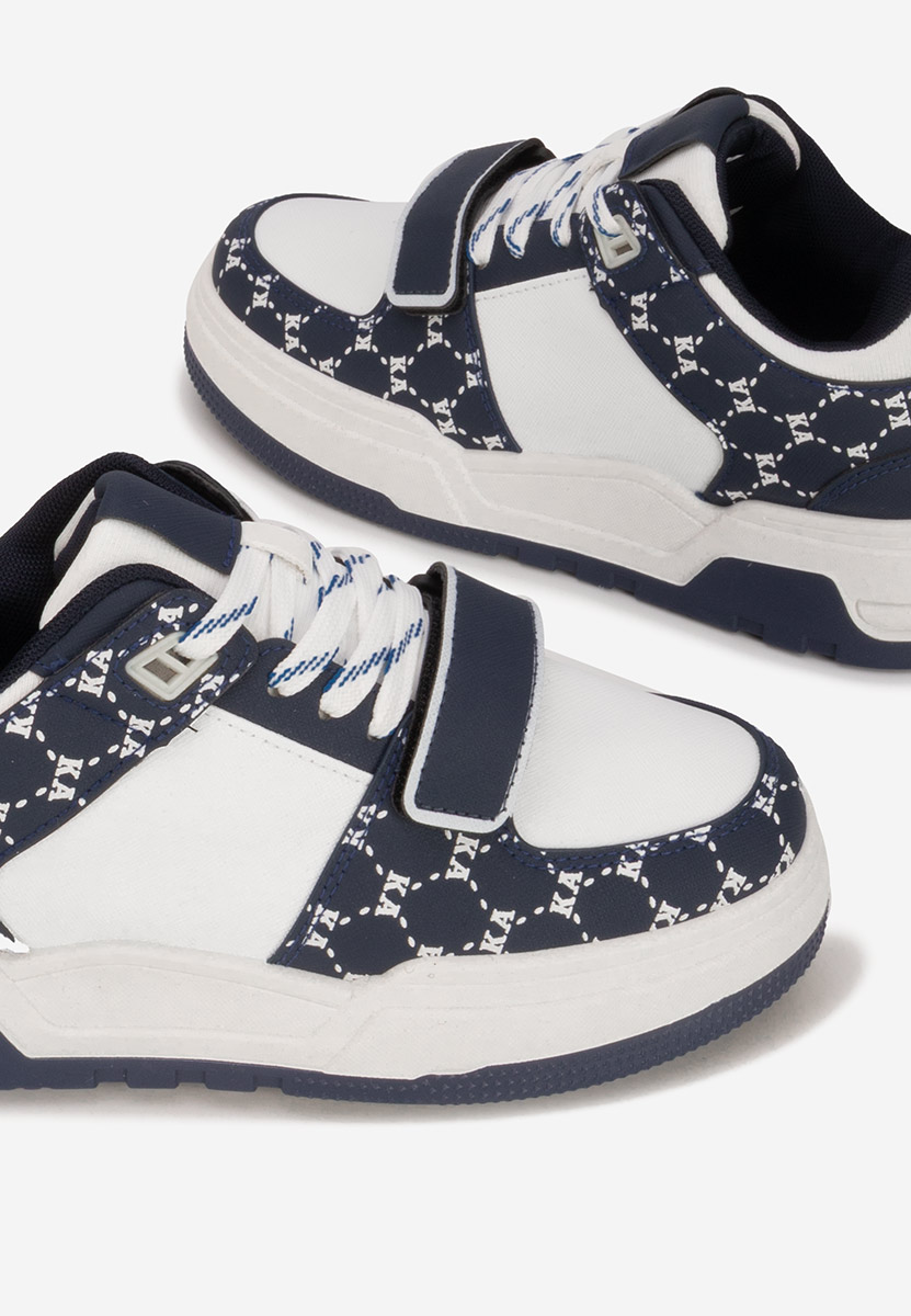 Granatowe sneakersy damskie Rosellia