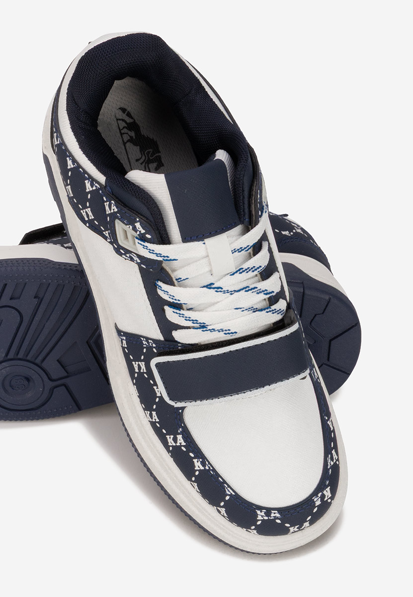 Granatowe sneakersy damskie Rosellia