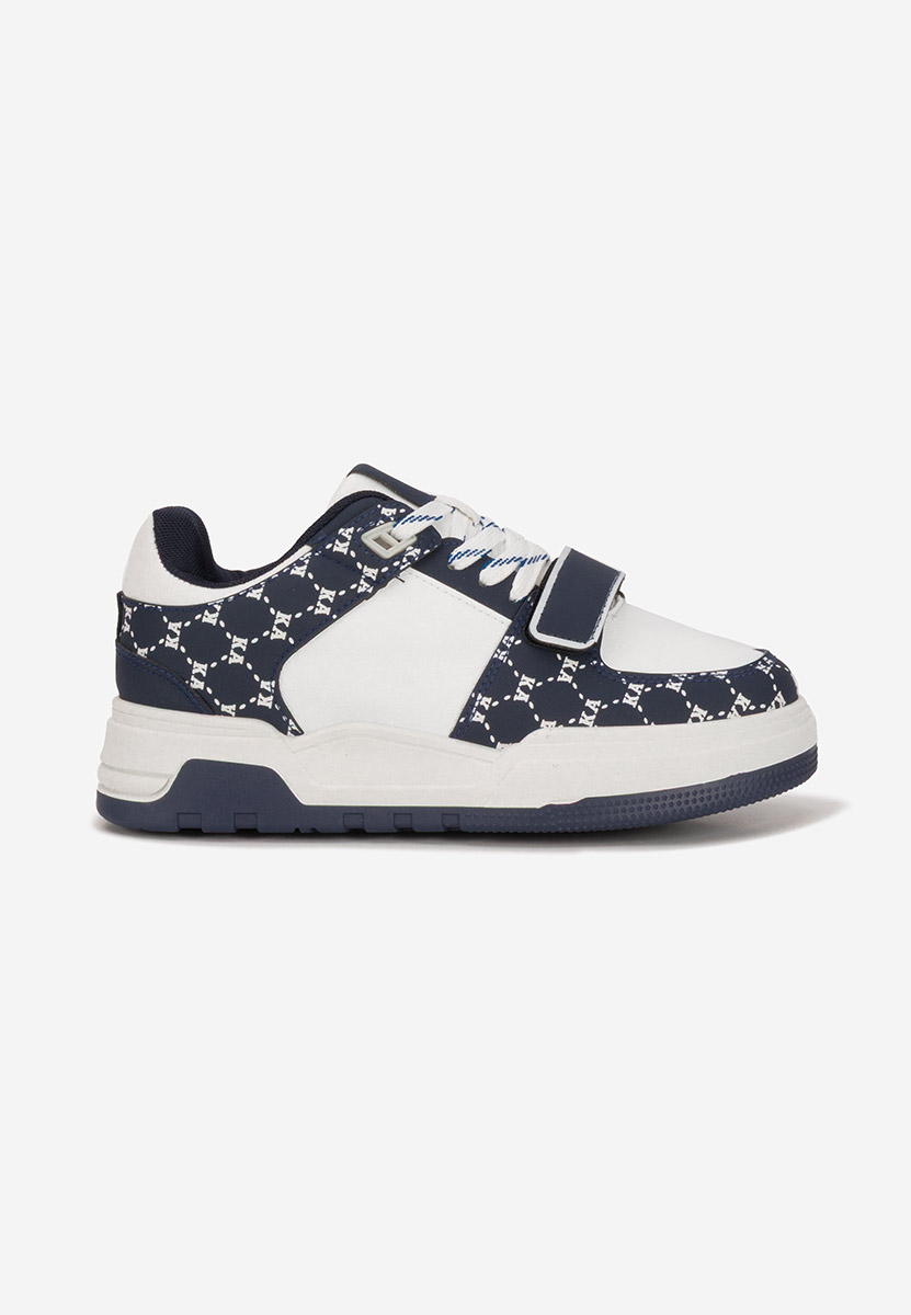 Granatowe sneakersy damskie Rosellia