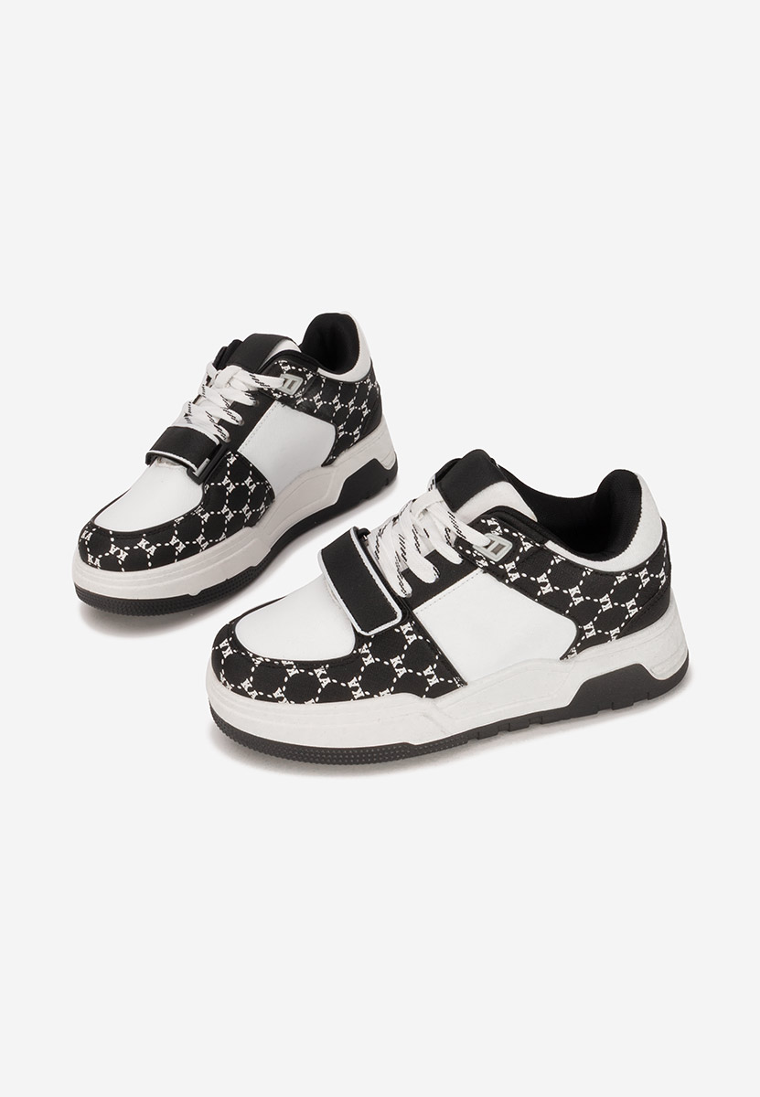 Czarne sneakersy damskie Rosellia