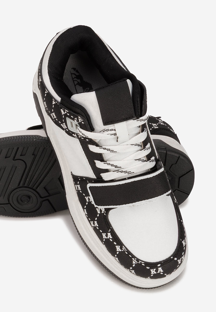 Czarne sneakersy damskie Rosellia