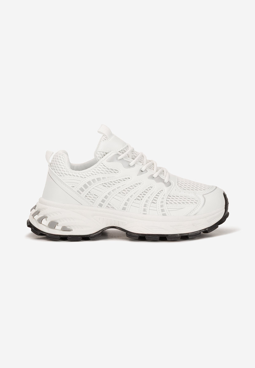 Białe sneakersy damskie Maliania