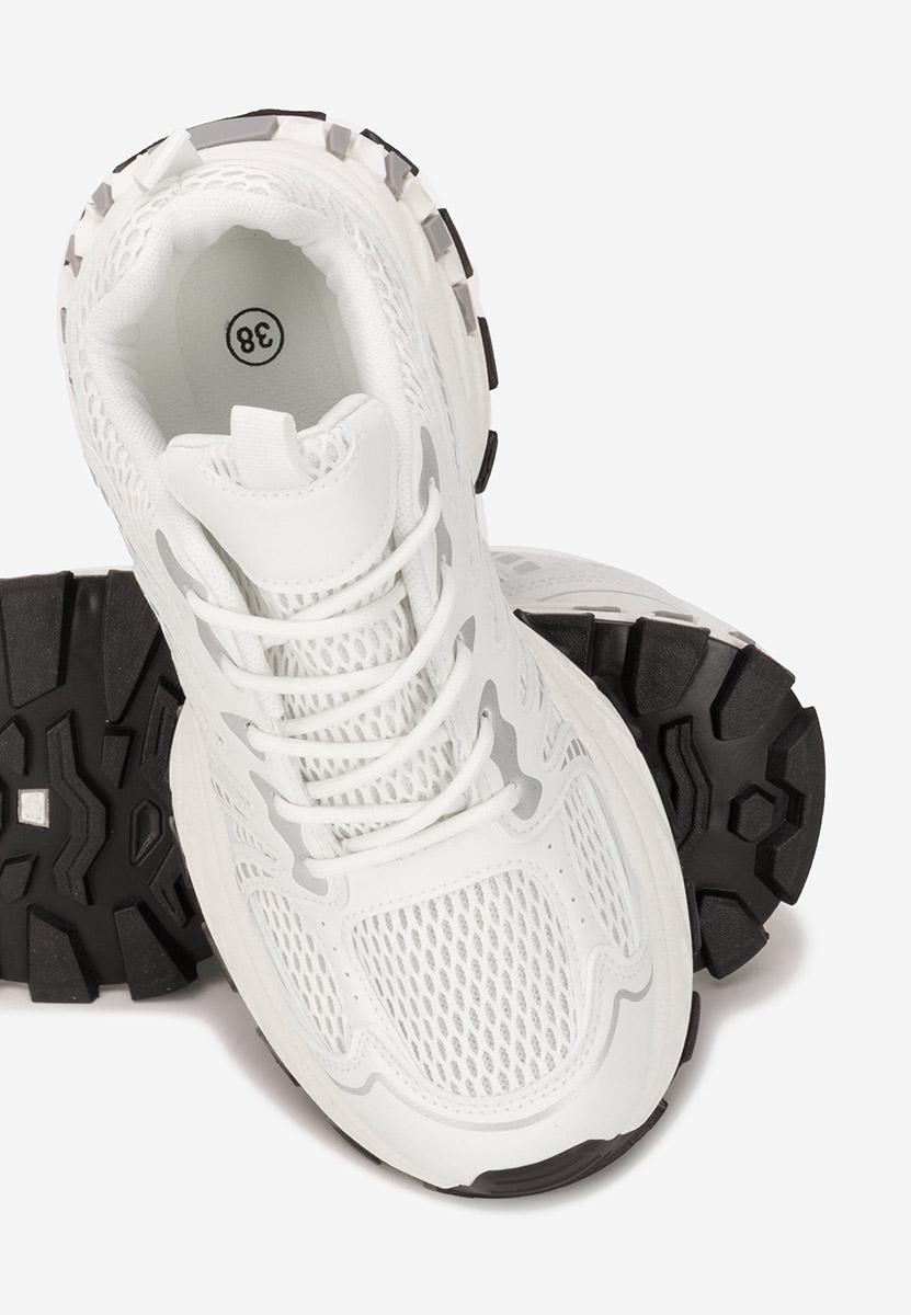 Białe sneakersy damskie Maliania