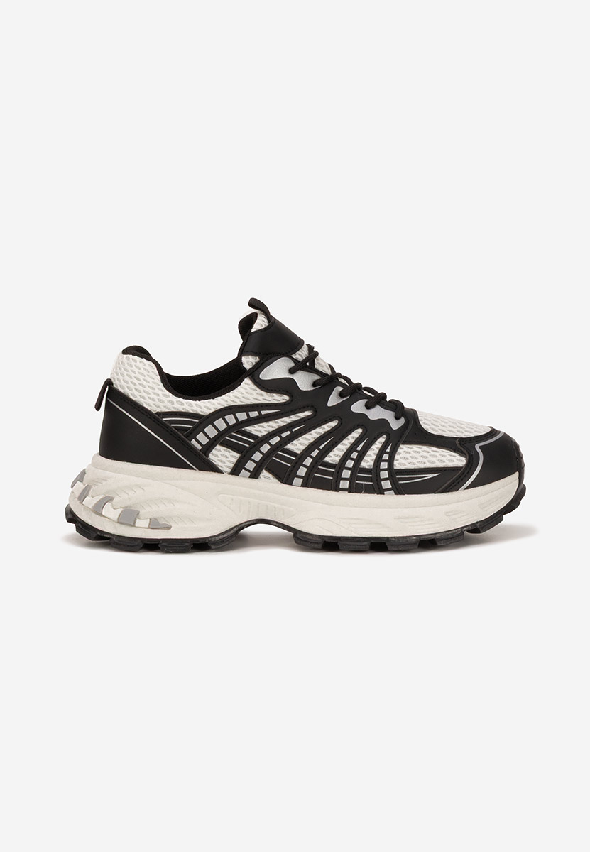 Czarne sneakersy damskie Maliania