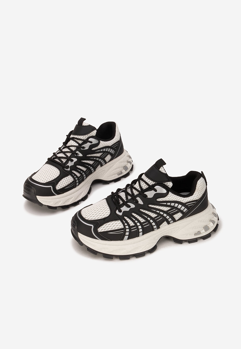 Czarne sneakersy damskie Maliania
