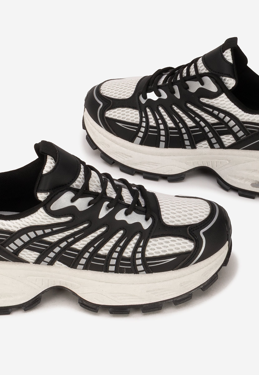 Czarne sneakersy damskie Maliania