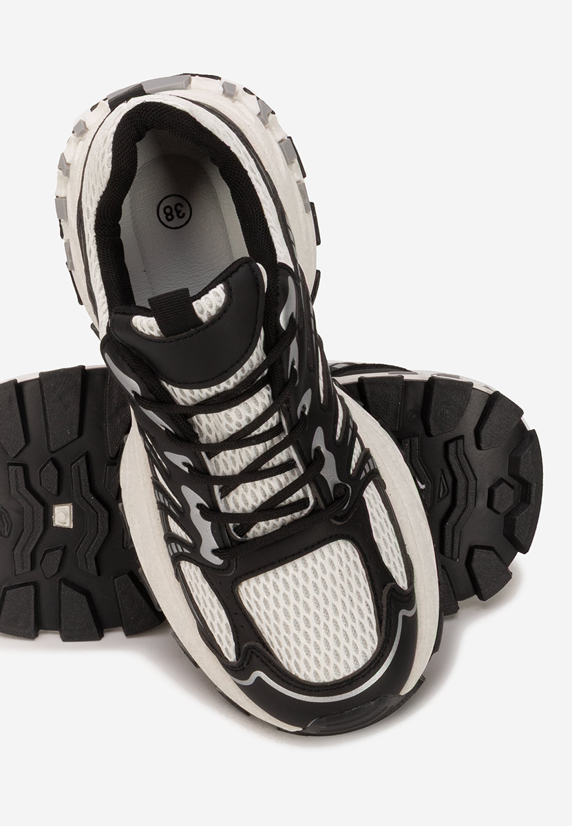 Czarne sneakersy damskie Maliania