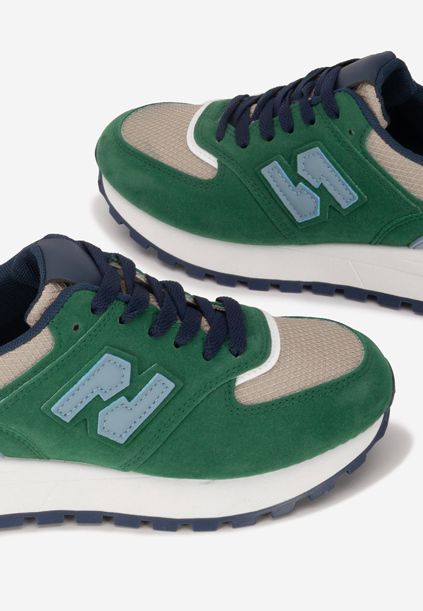 Zielone sneakersy damskie Neilina