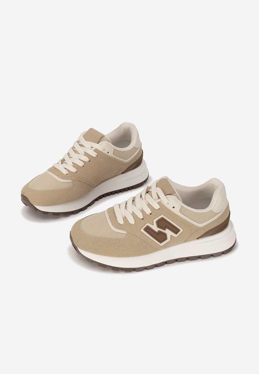 Khaki sneakersy damskie Neilina