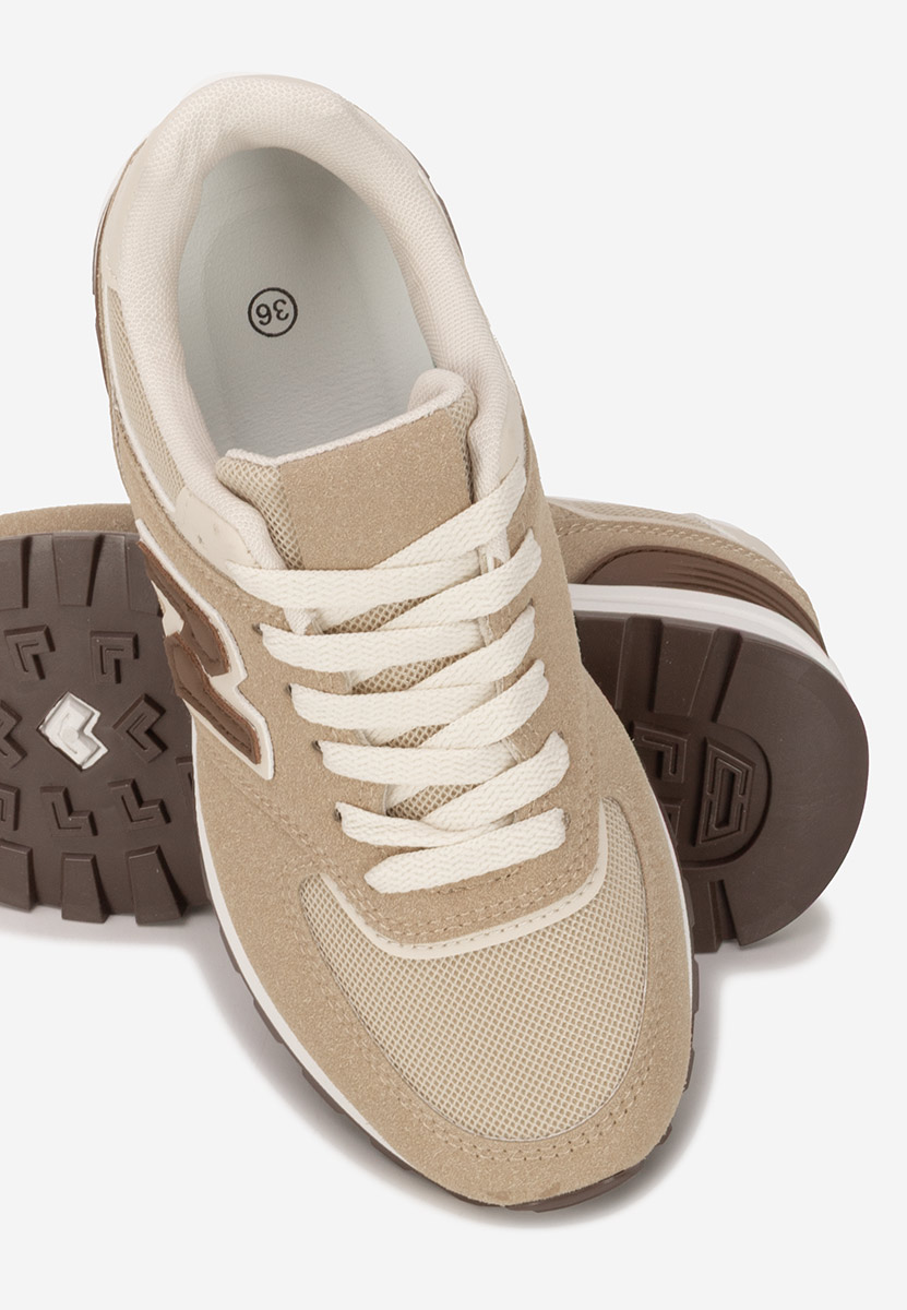 Khaki sneakersy damskie Neilina