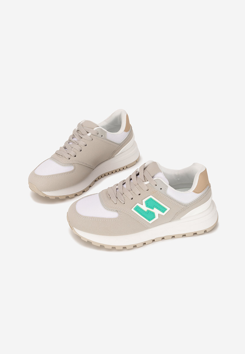 Szare sneakersy damskie Neilina