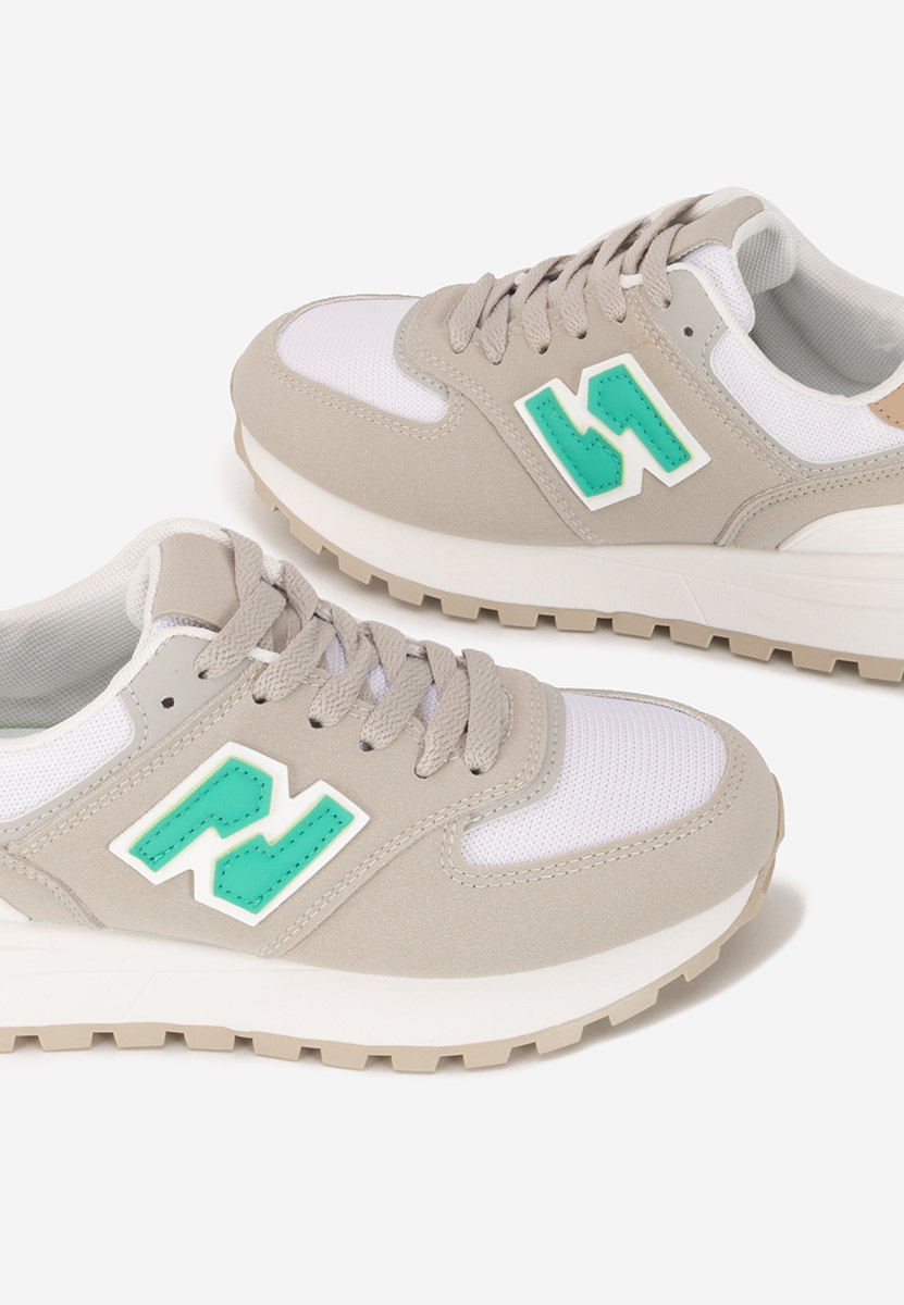 Szare sneakersy damskie Neilina