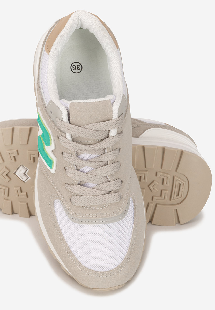 Szare sneakersy damskie Neilina