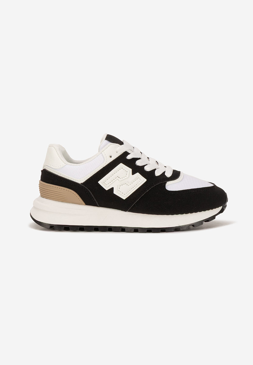 Czarne sneakersy damskie Neilina