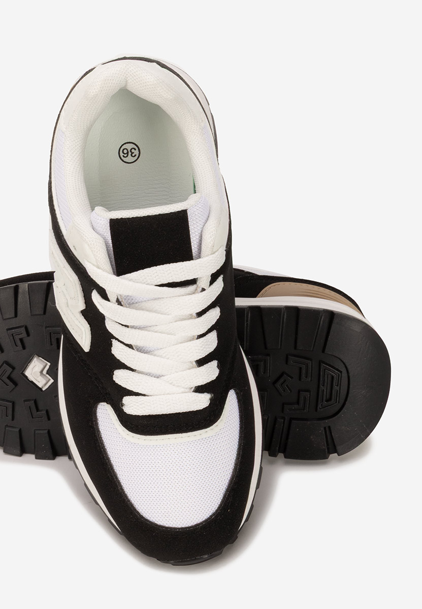 Czarne sneakersy damskie Neilina