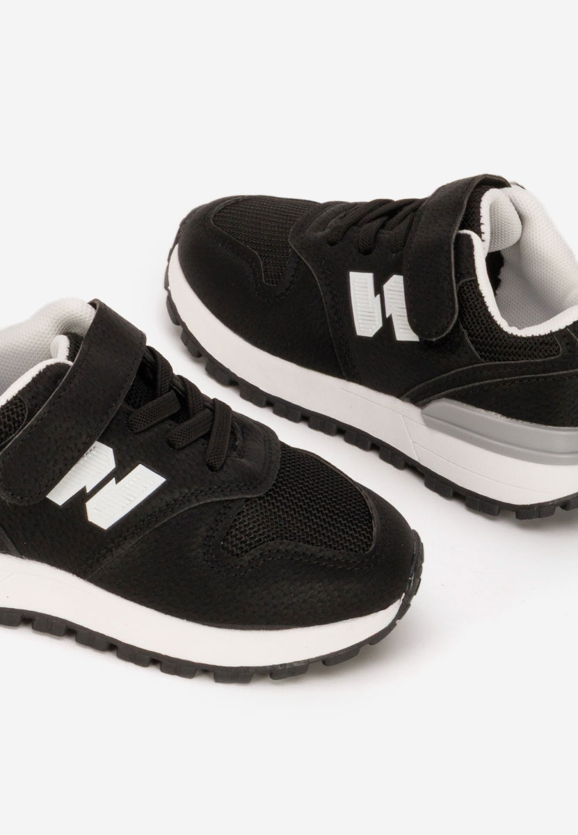 Czarne sneakersy dla dzieci Gremoria