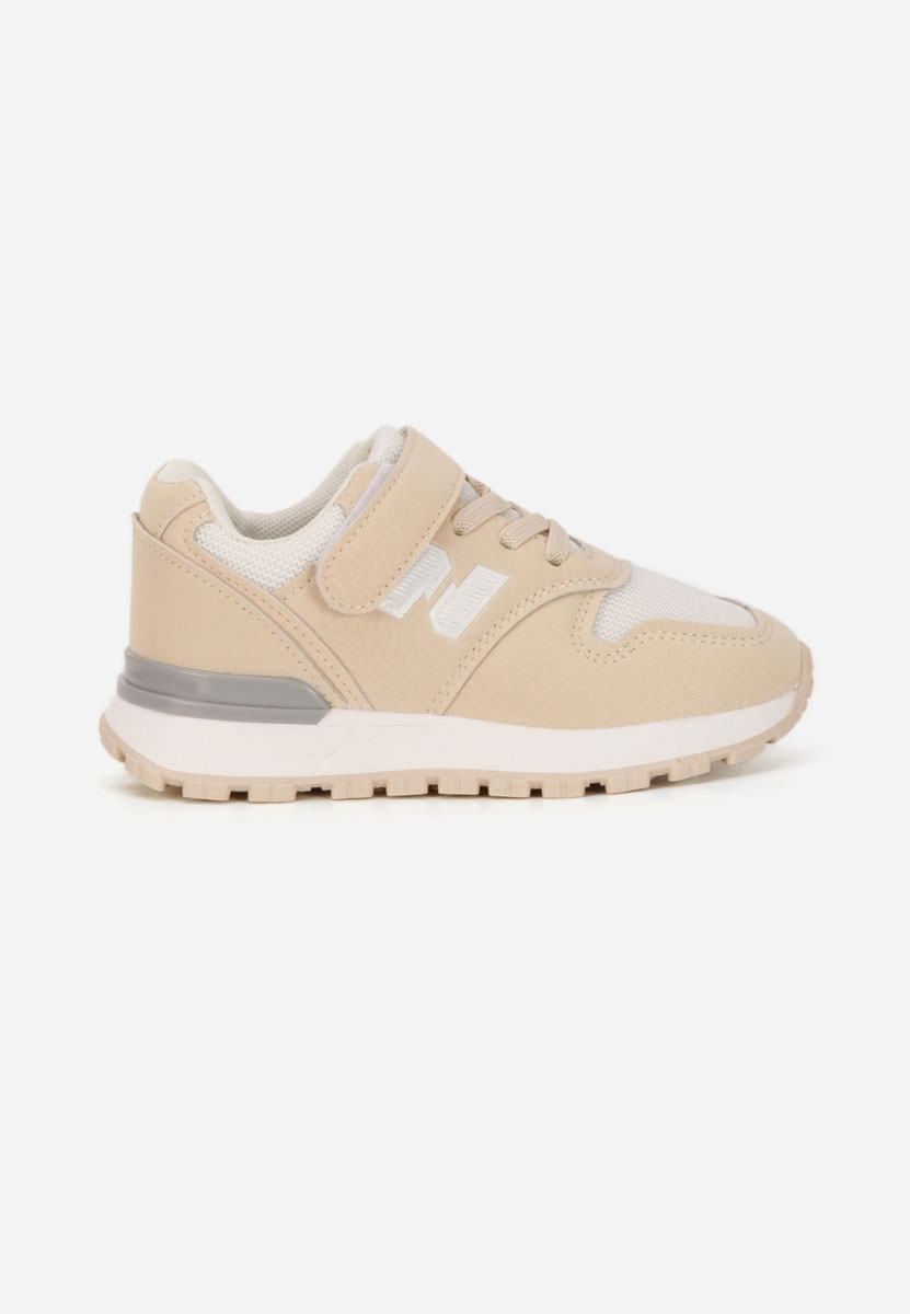 Beżowe sneakersy dla dzieci Gremoria