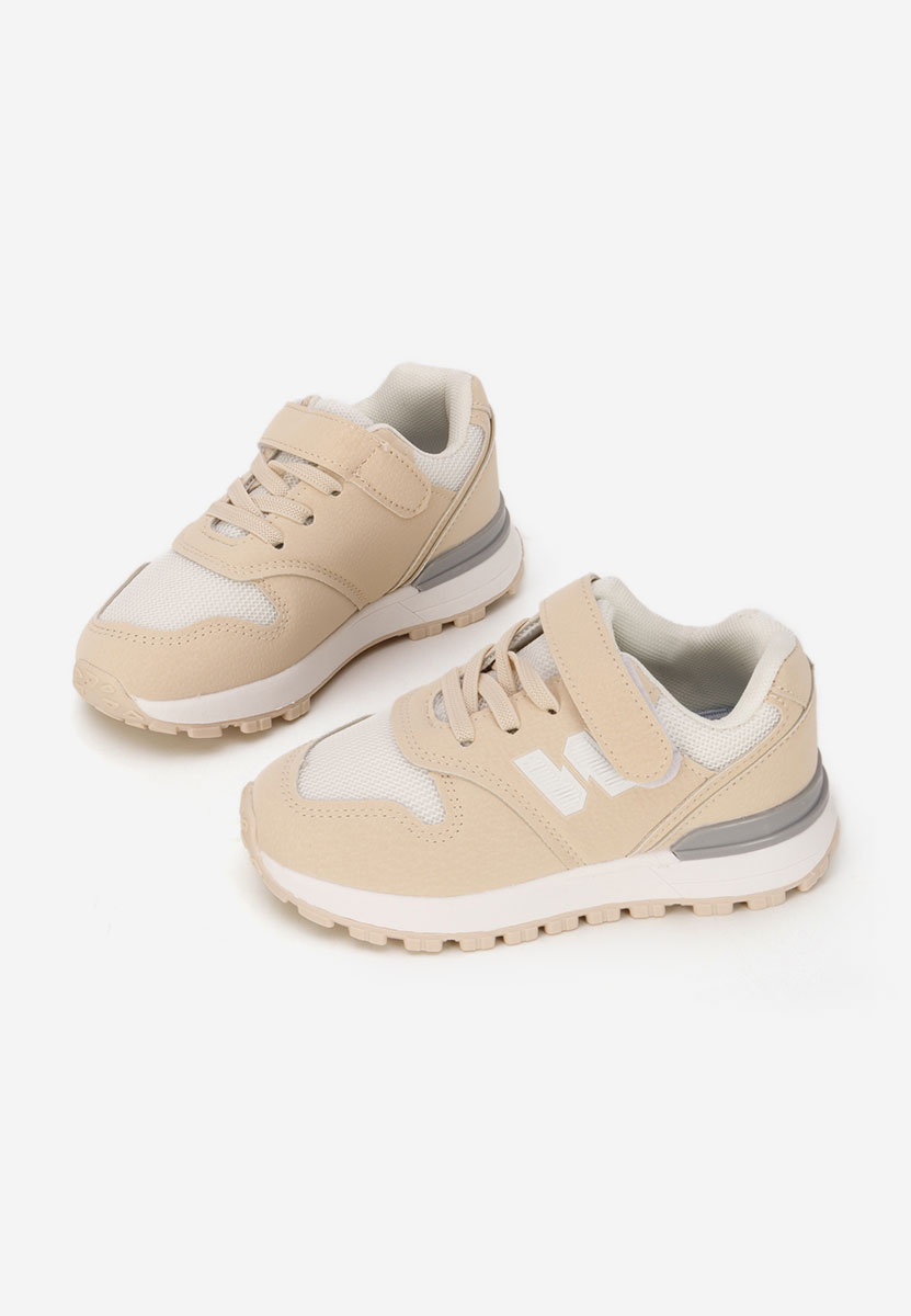 Beżowe sneakersy dla dzieci Gremoria