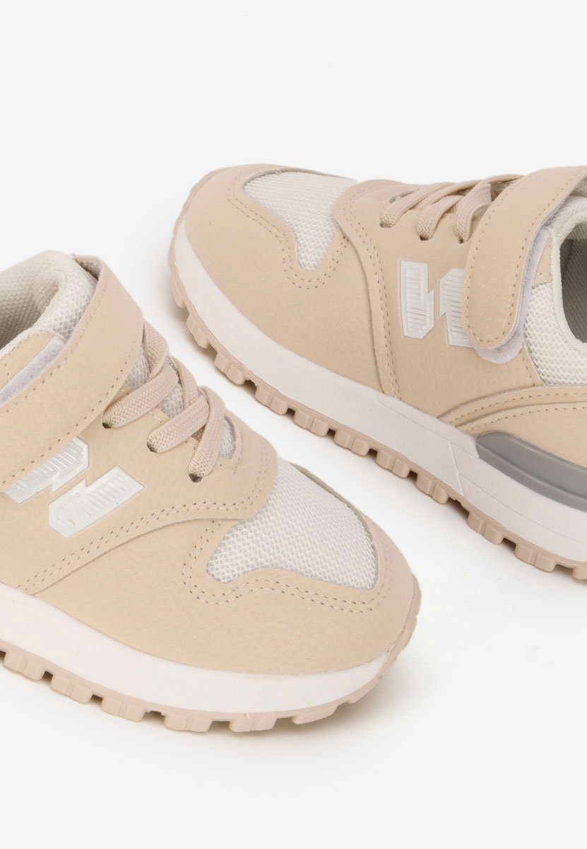 Beżowe sneakersy dla dzieci Gremoria