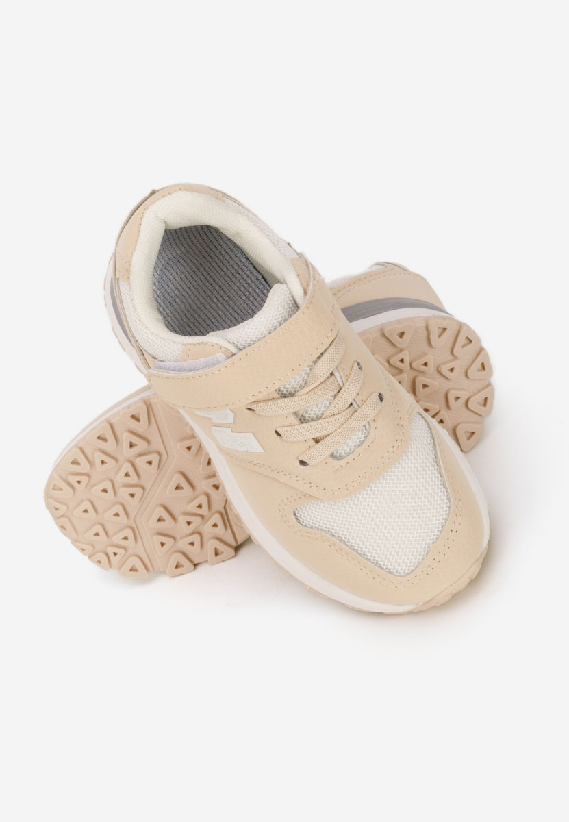 Beżowe sneakersy dla dzieci Gremoria