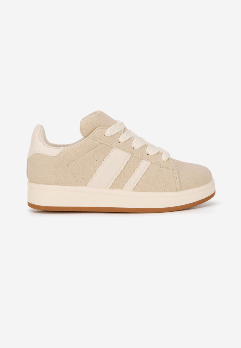 Beżowe sneakersy dla dzieci Selimia