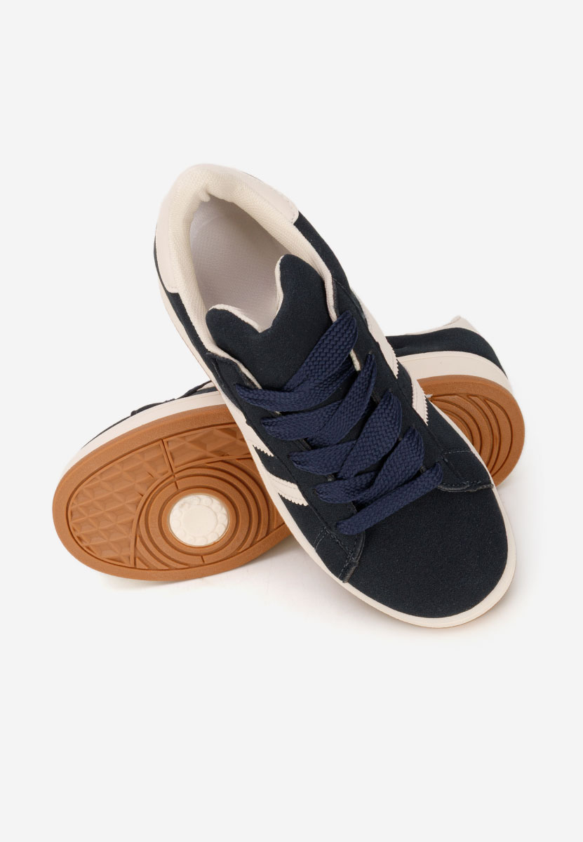 Granatowe sneakersy dla dzieci Selimia