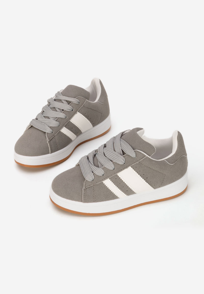 Szare sneakersy dla dzieci Selimia