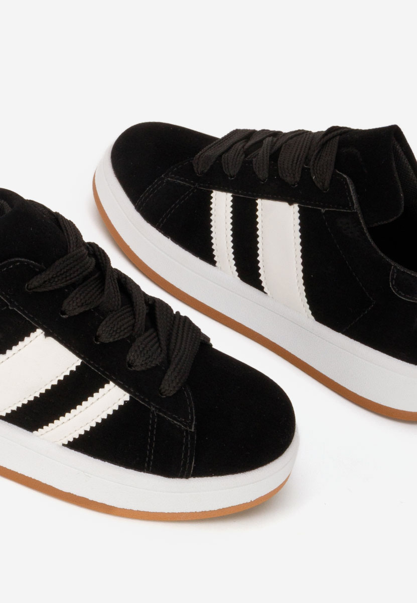 Czarne sneakersy dla dzieci Selimia