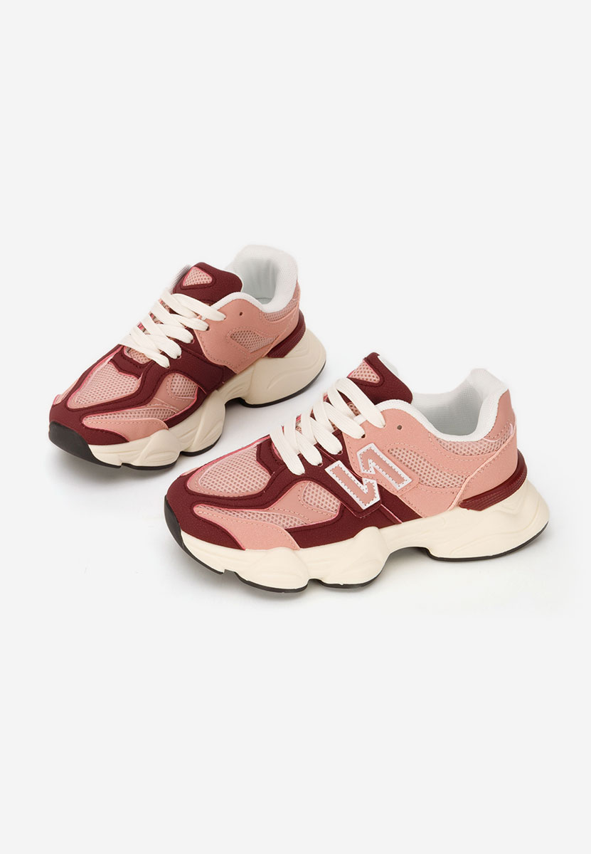 Różowe sneakersy dla dzieci Nebeya