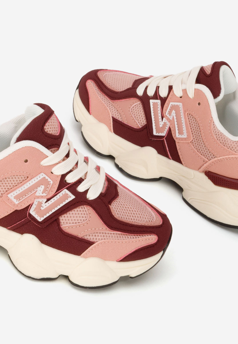 Różowe sneakersy dla dzieci Nebeya