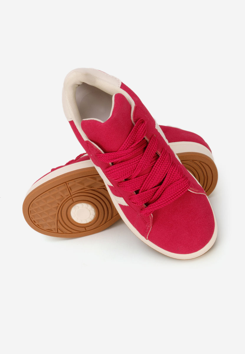 Fuksjowe sneakersy dla dzieci Selimia