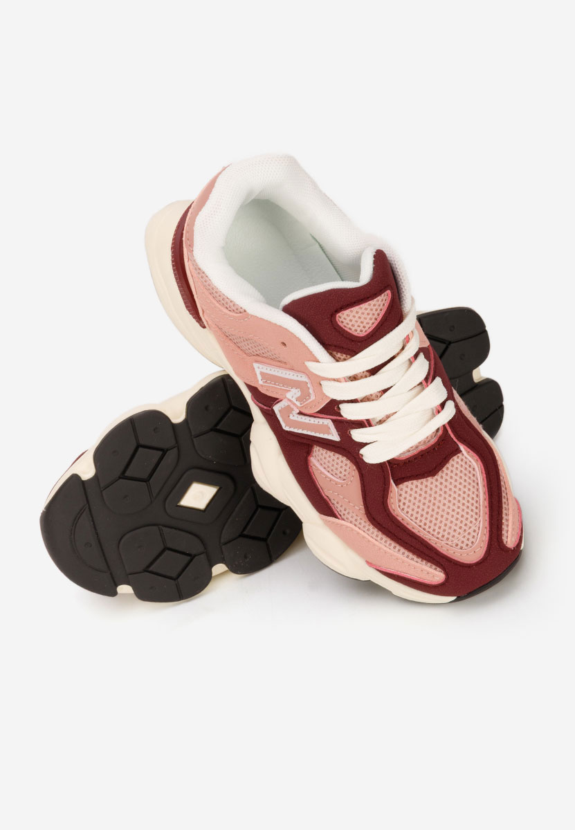 Różowe sneakersy dla dzieci Nebeya