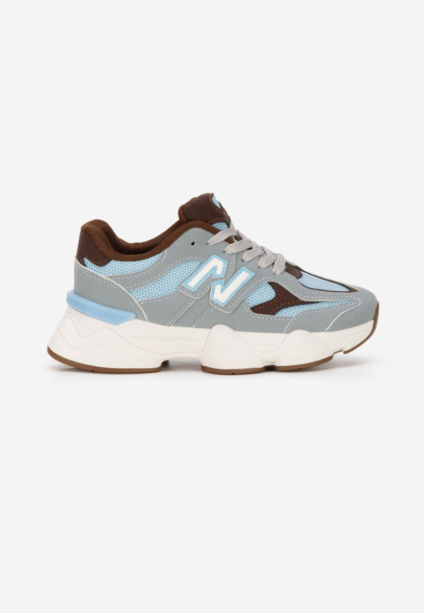 Niebieskie sneakersy dla dzieci Nebeya
