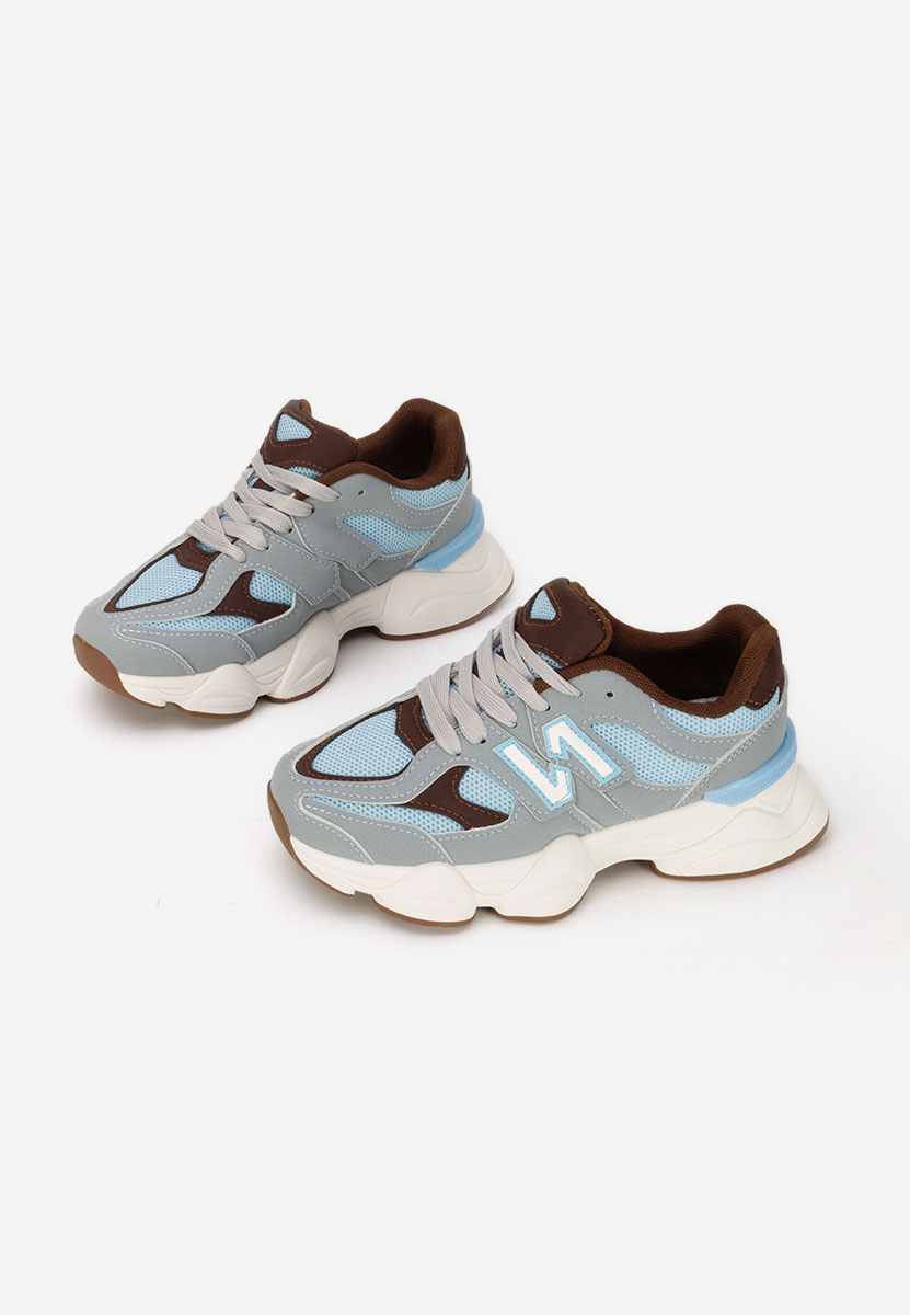 Niebieskie sneakersy dla dzieci Nebeya
