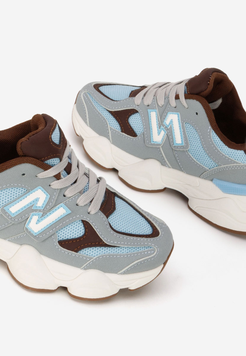 Niebieskie sneakersy dla dzieci Nebeya