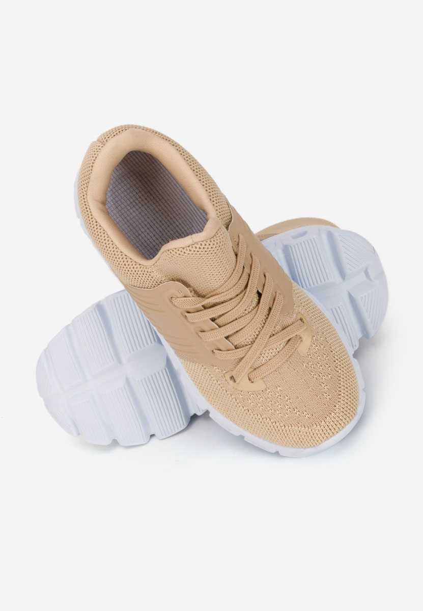 Khaki sneakersy dla dzieci Bridda