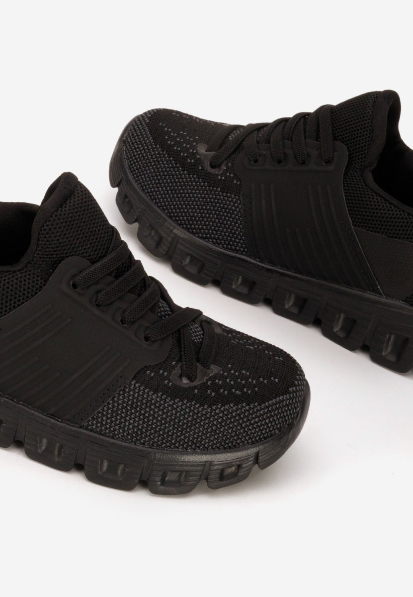 Czarne sneakersy dla dzieci Bridda