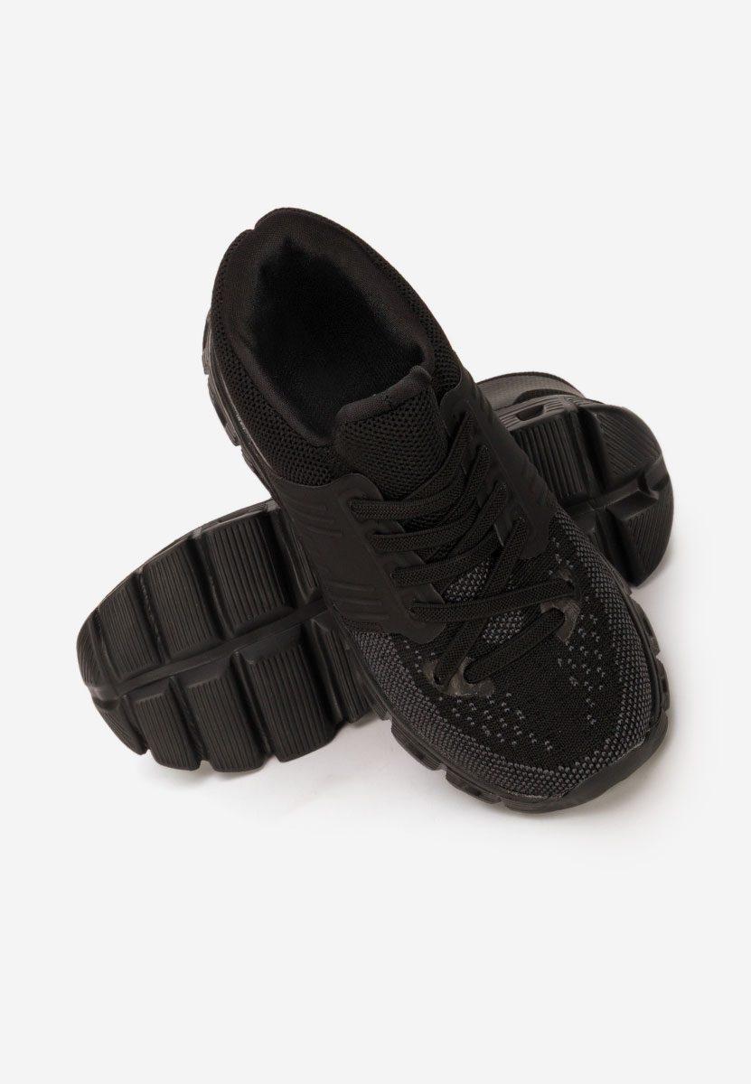Czarne sneakersy dla dzieci Bridda