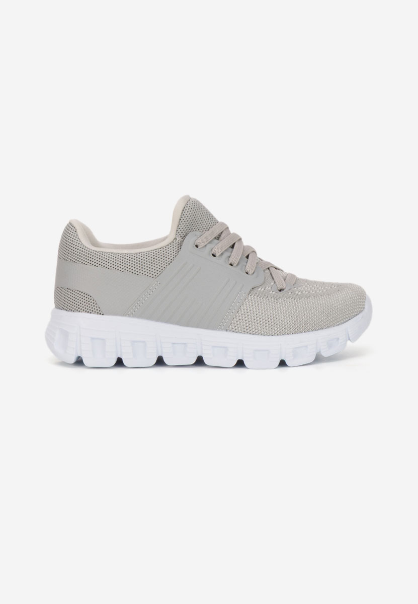 Szare sneakersy dla dzieci Bridda
