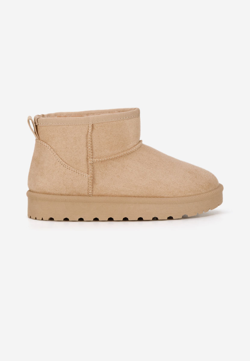 Beżowe kozaki dziewczęce Avelise