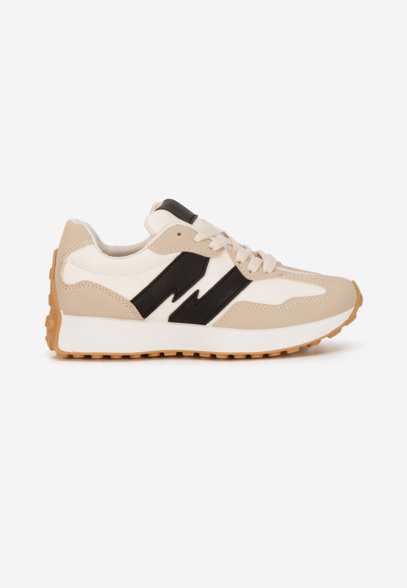 Beżowe sneakersy chłopięce Velisey V2